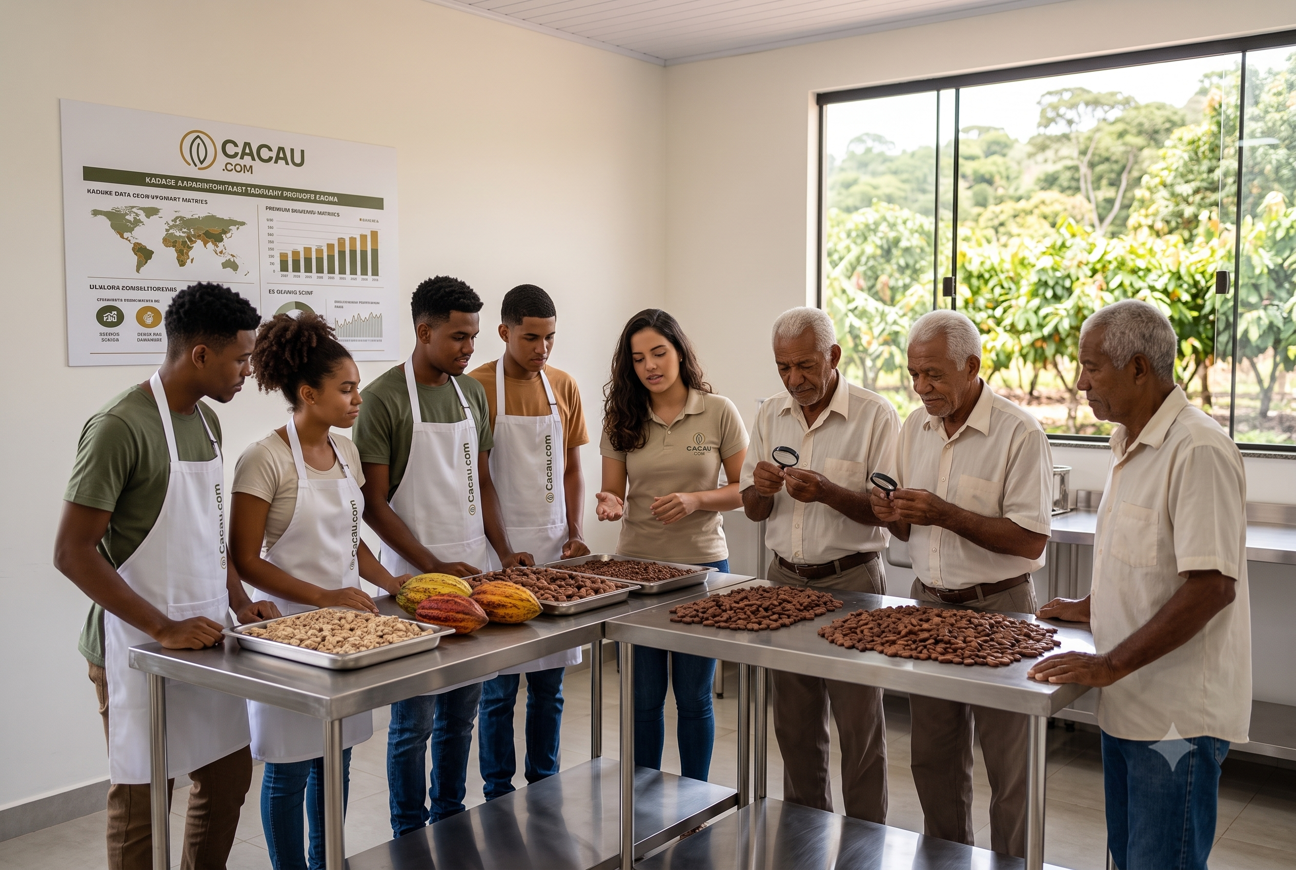 Cacau sustentável: tendências que estão moldando o mercado internacional